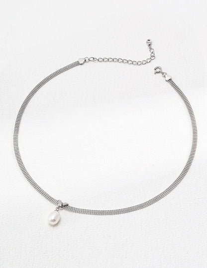 Collier maille en argent 925 - Mia