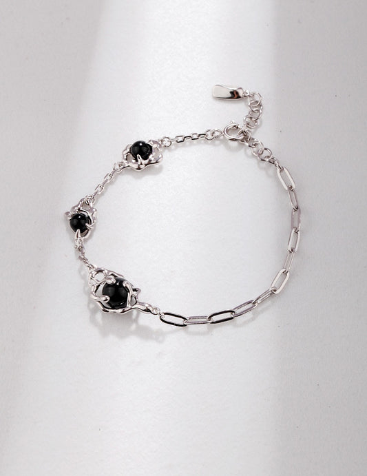 Bracelet argent chaîne - Katty